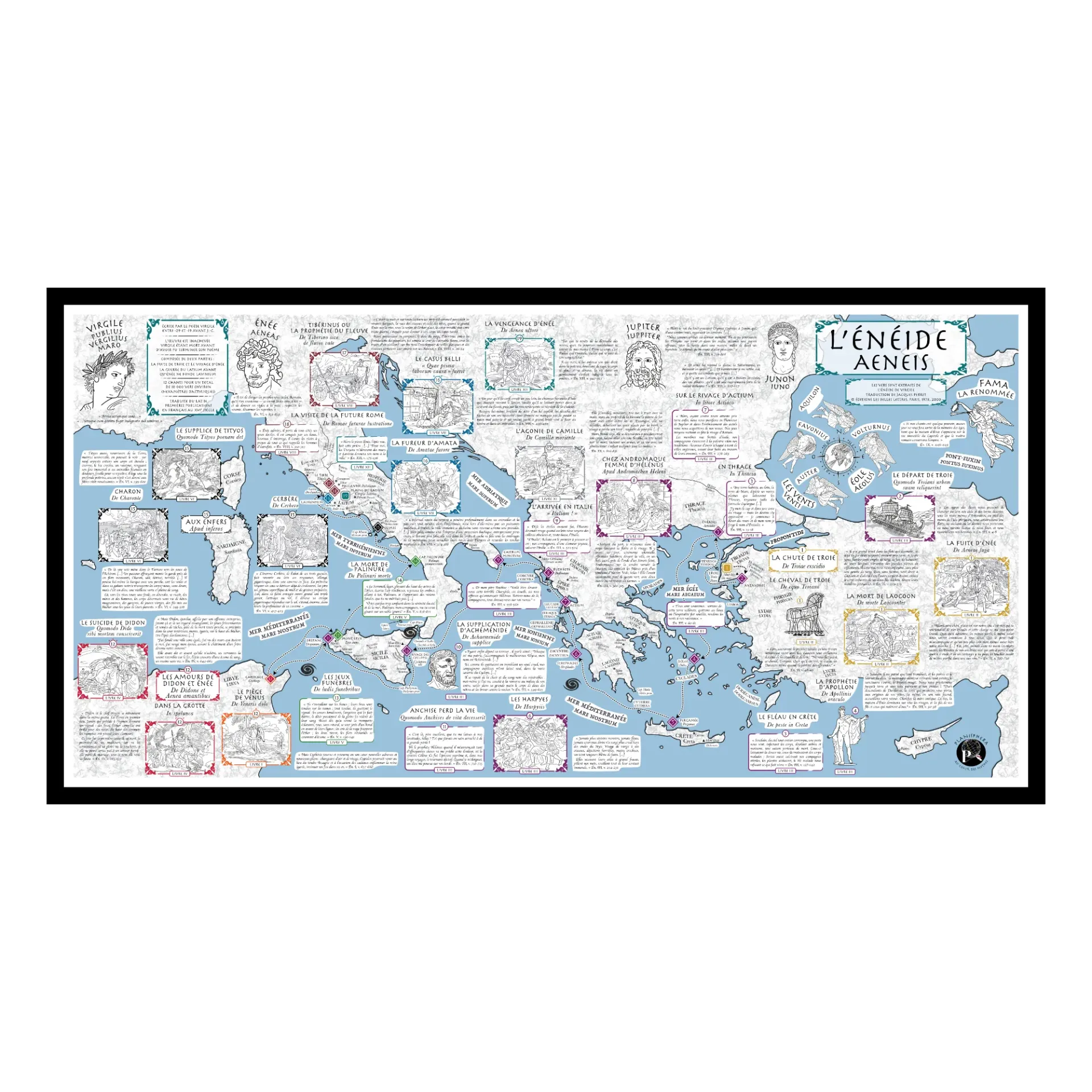 L'Énéide (Version Française) (Sans Plastification)