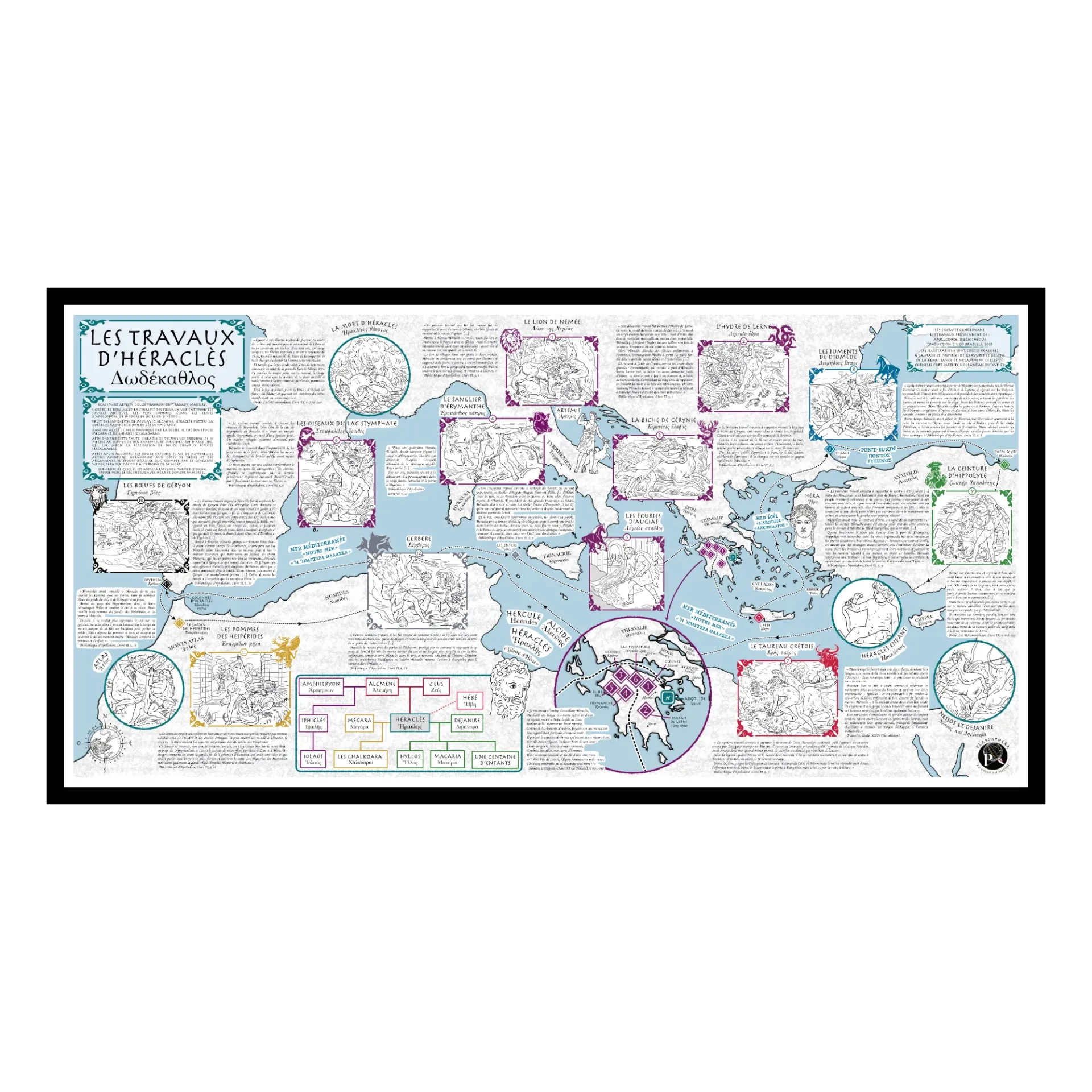Les Travaux d'Héraclès (Sans Plastification)