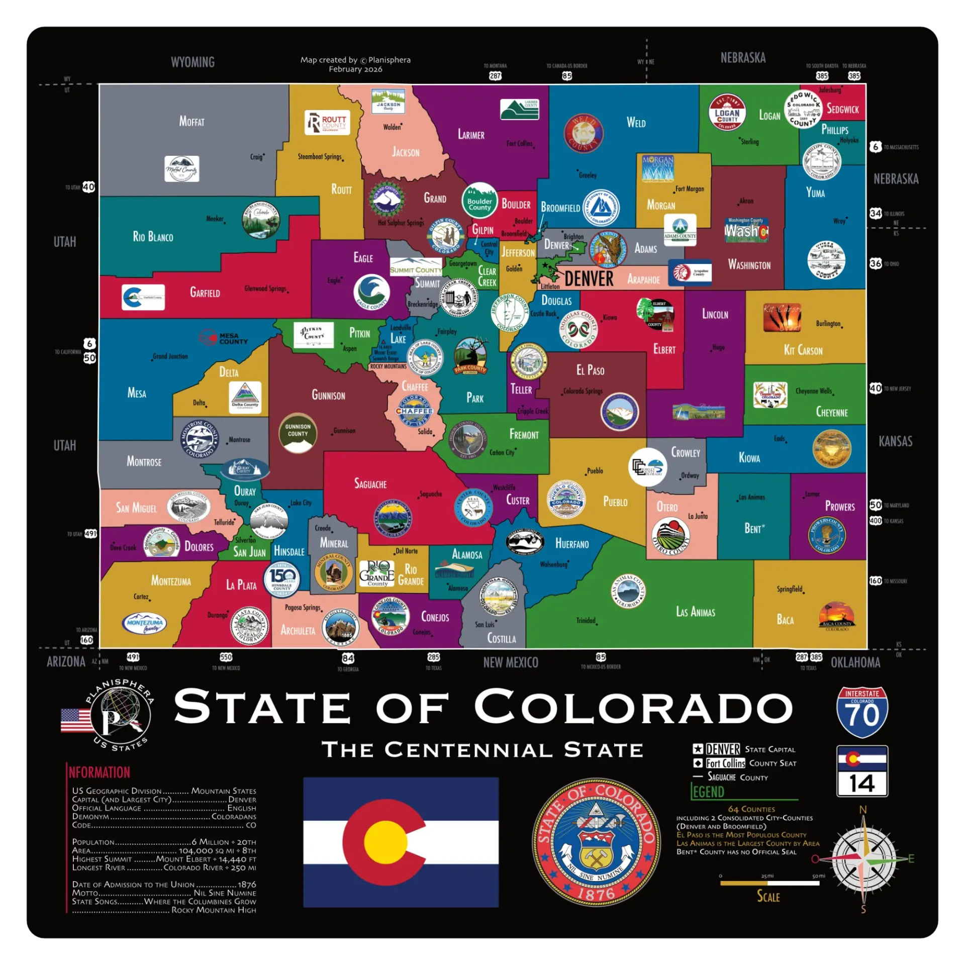 Le Colorado (Sans Plastification)