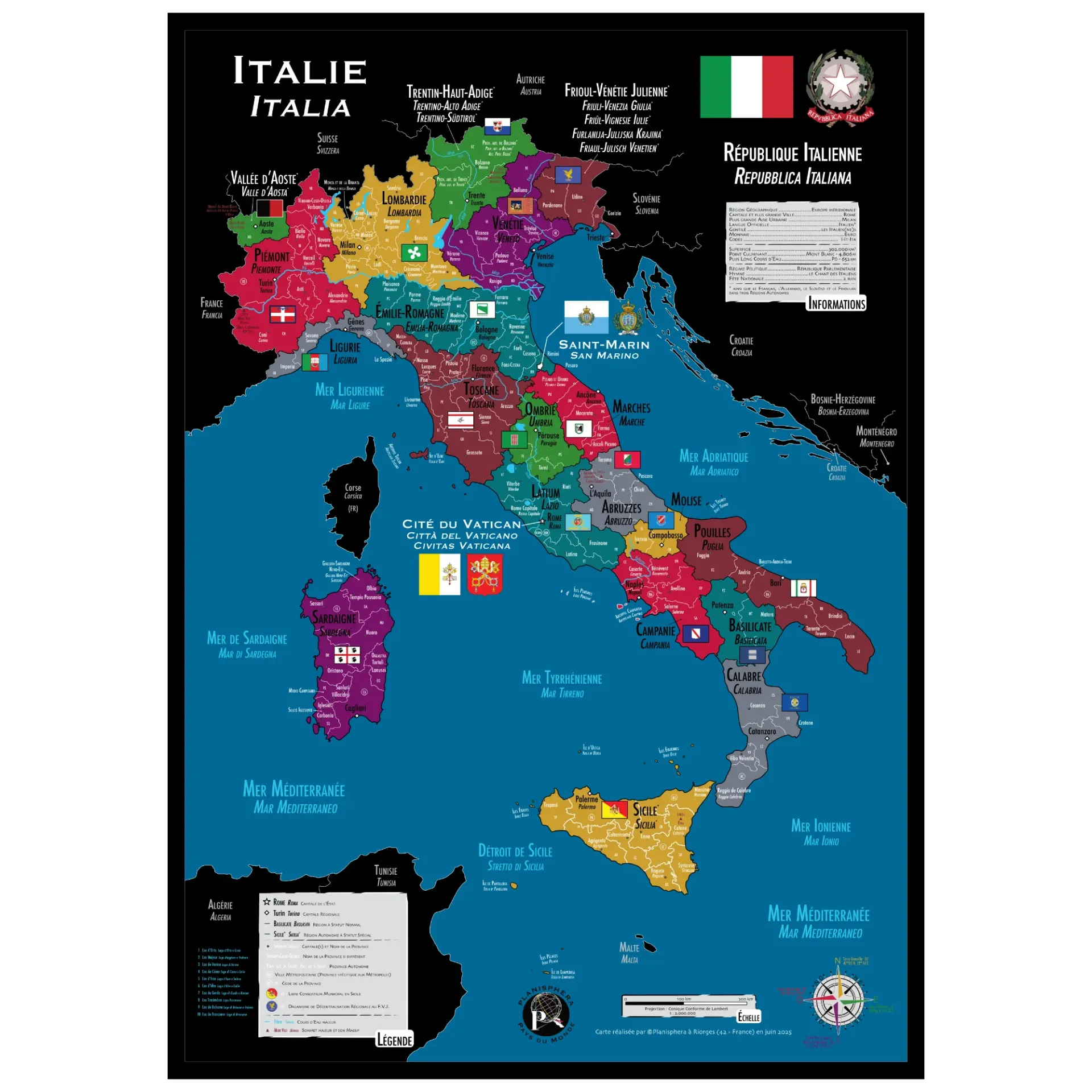 L'Italie (Sans Plastification)